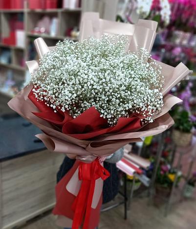 Букет цветов из: Гипсофила в Межевом