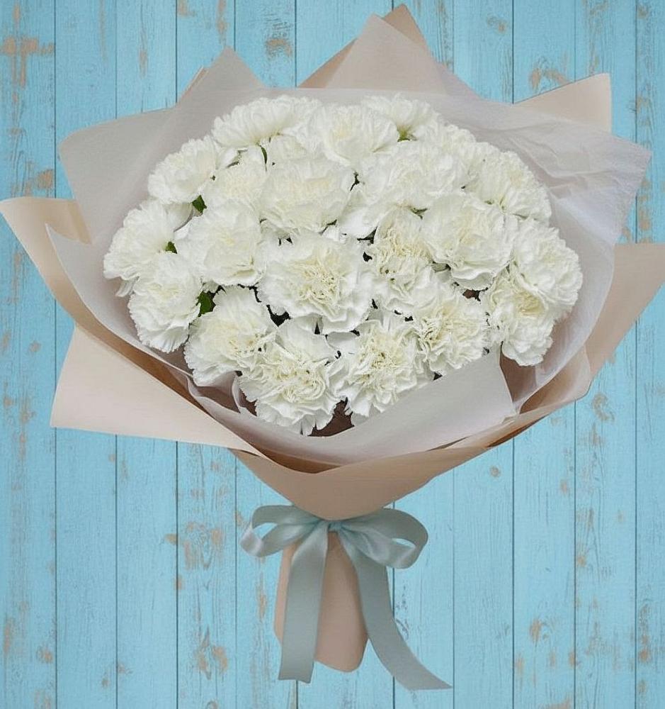 Букет цветов из: Гвоздики в Межевом