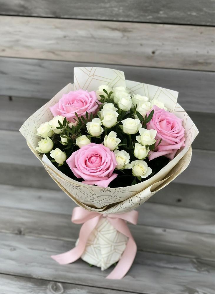 Букет цветов из: Розы в Межевом