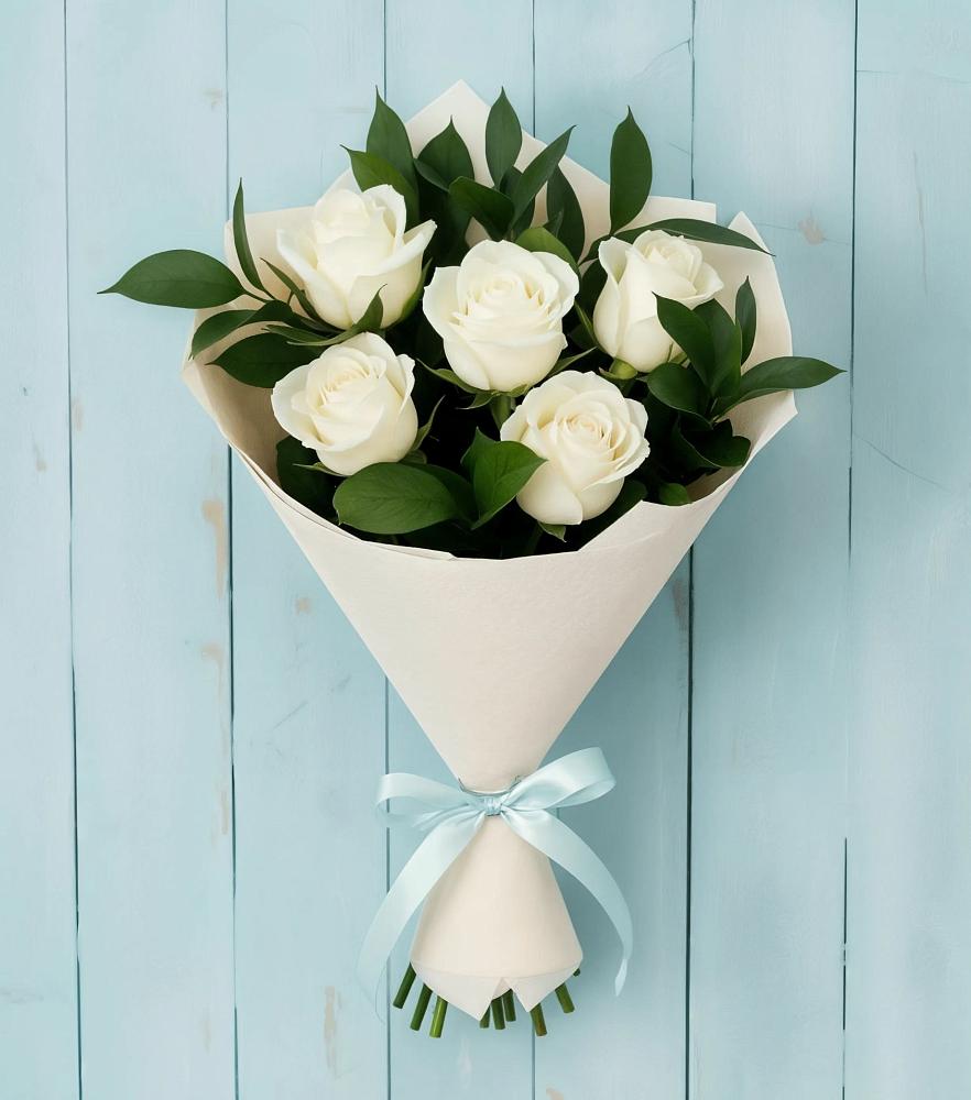 Букет цветов из: Розы в Межевом