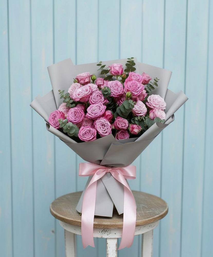 Букет цветов из: Розы в Межевом