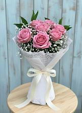 Букет цветов из:  Розы #REPLACE_PRED# Межевом