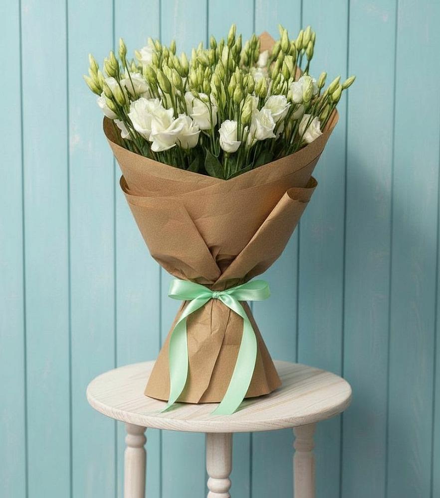 Букет цветов из: Лизиантусы в Межевом