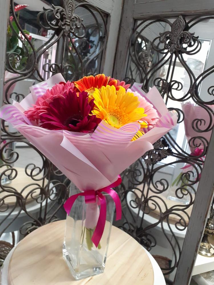 Букет цветов из: Герберы в Межевом