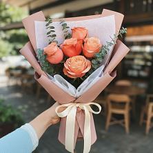 Букет цветов из:  Розы в Межевом