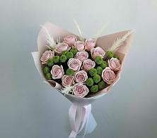 Букет цветов из:  Розы и Хризантемы в Межевом