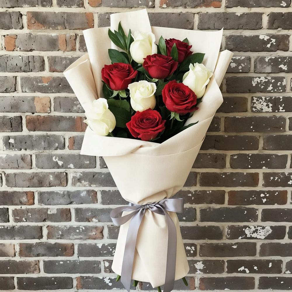 Букет цветов из: Розы в Межевом