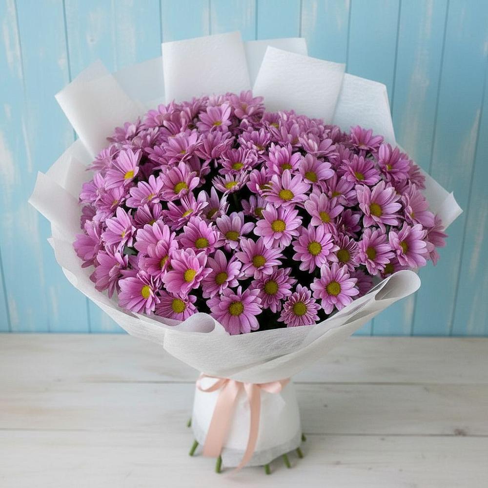 Букет цветов из: Хризантемы в Межевом