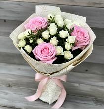 Букет цветов из:  Розы в Межевом