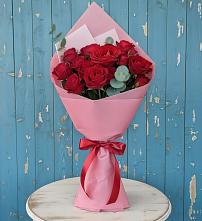 Букет цветов из:  Розы в Межевом