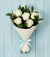 Букет цветов из:  Розы в Межевом