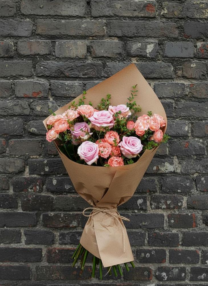 Букет цветов из: Розы в Межевом