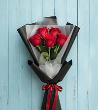 Букет цветов из:  Розы в Межевом