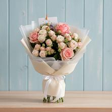 Букет цветов из:  Розы в Межевом