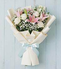 Букет цветов из:  Лилии в Межевом