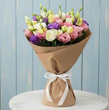 Букет цветов из:  Лизиантусы в Межевом